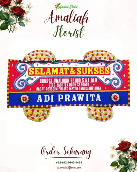 Papan Bunga Ucapan Selamat banjaran